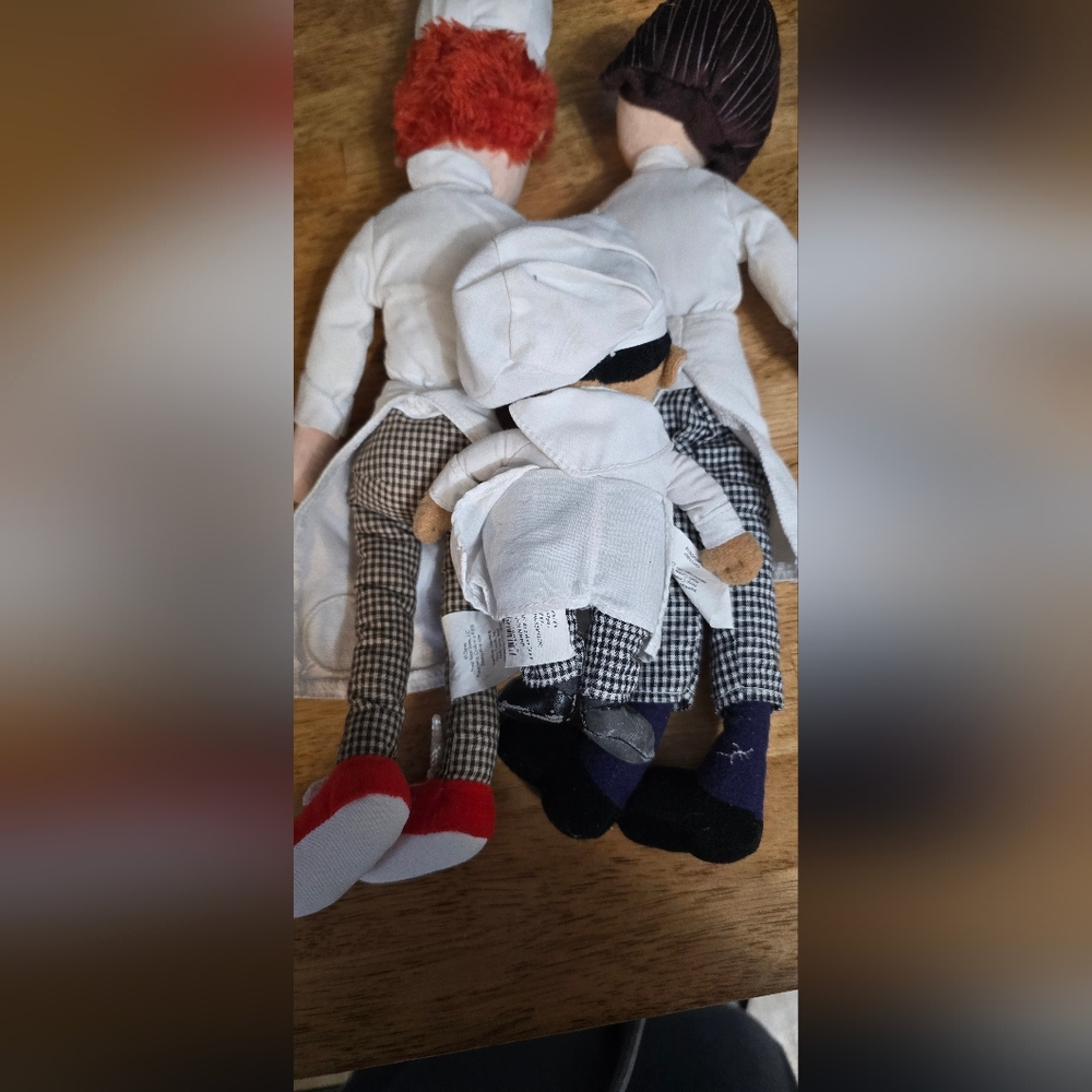 Disney Rare Ratatouille Plush Doll Set - Picture 5 of 6